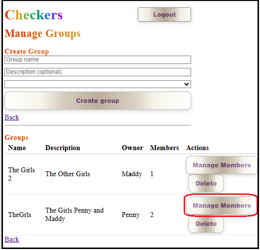 Img Manage Groups